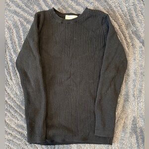 Girls black sweater